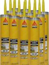 12 Pack of 29 Oz Sika 515302 Sikaflex Gray Self-Leveling Sealant