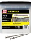 3", Hot-Dip Galvanized Duplex Nails, (50 lb/Box), #DUP16Z050