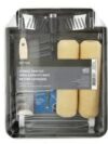 15-Pack of 4” x 3/8” Nap Work Tools 25009 Whizz Microfiber Mini‐Roller Cover With Free Frame, 10‐Pack