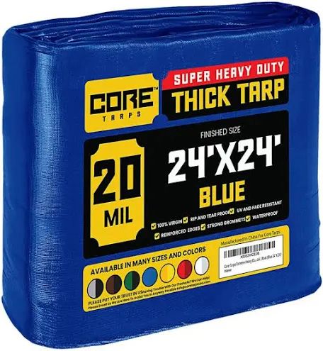 6 MIL Super Heavy Duty Blue Tarp